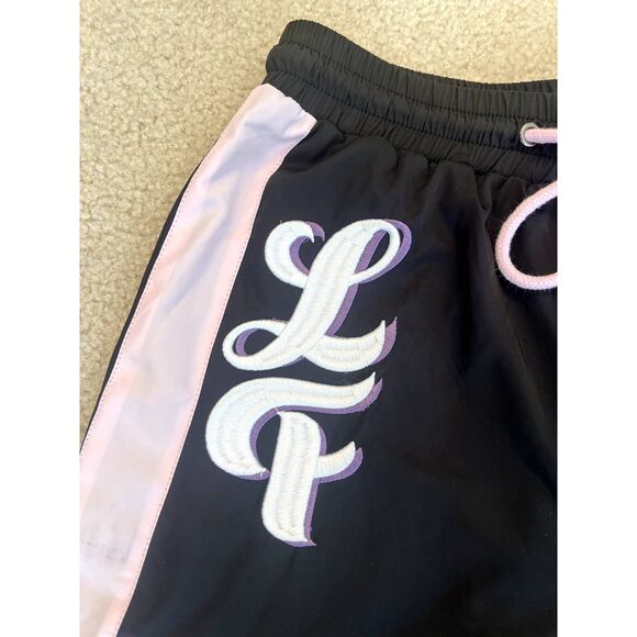 NWT LF The Brand Black & Pink Women's Trackpants - Small - Picture 3 of 10